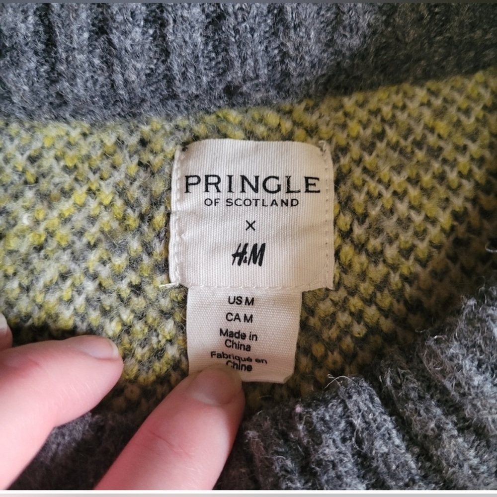 Pringle of Scotland H&M knit set Sweater Medium and skirt Small - Picture 6 of 15